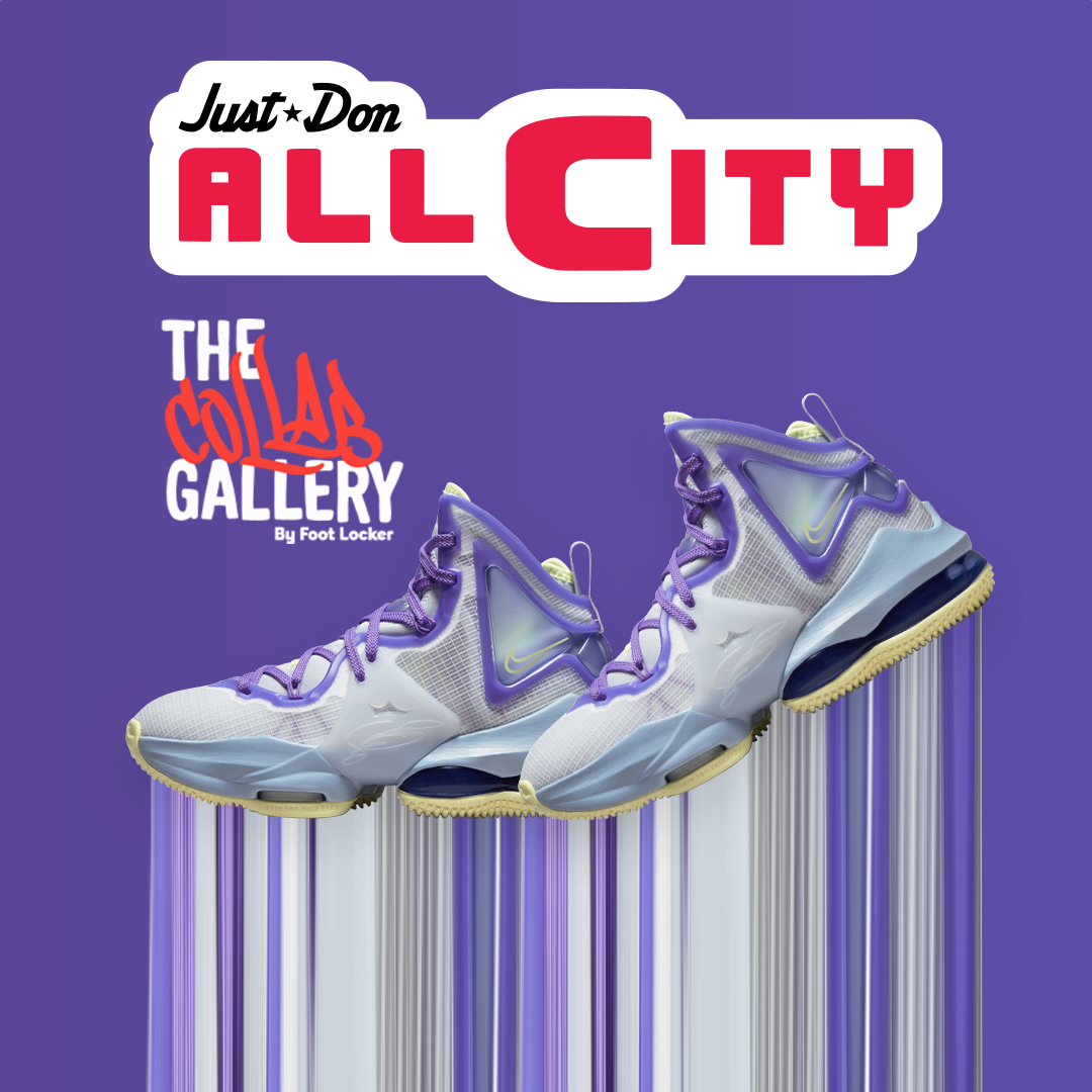 Just Don All City collaboration for The Collab Gallery by Foot Locker