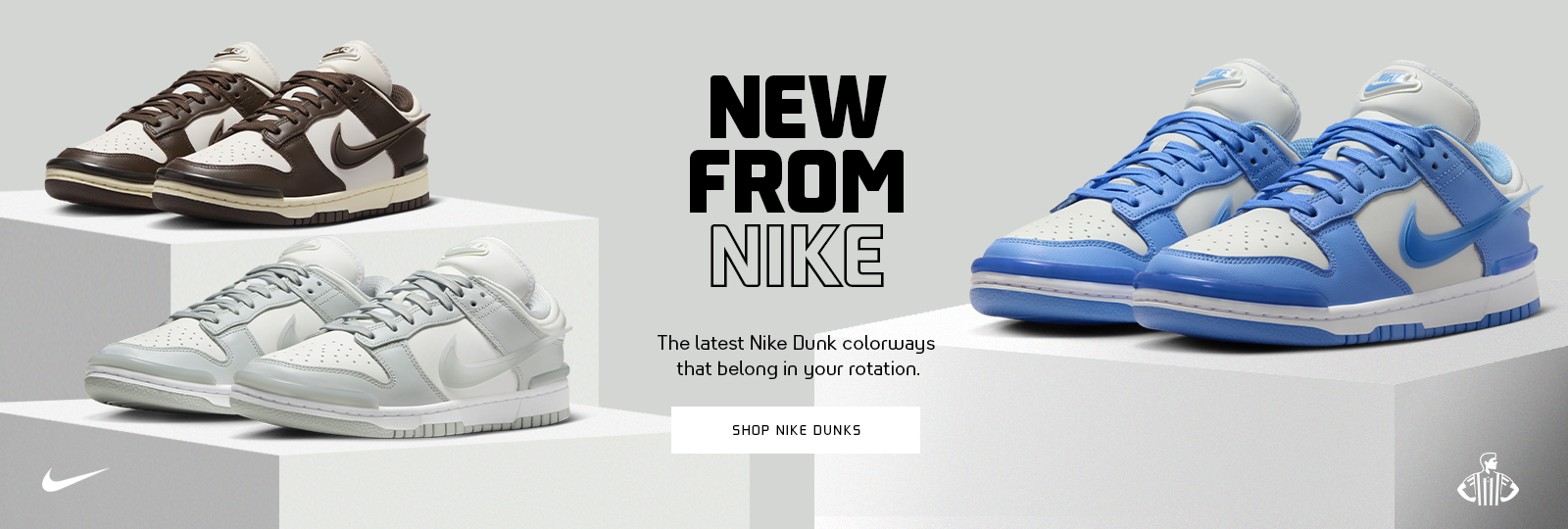 Latest Nike Dunks banner