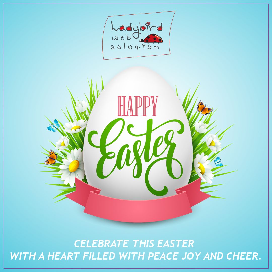 Ladybird Easter post