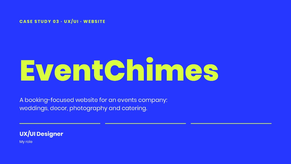 EventChimes case study cover