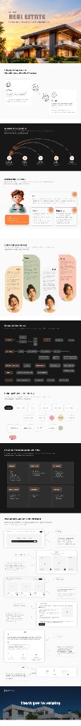 Real estate case study, from research to the interface